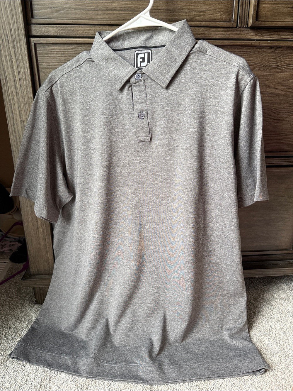 FootJoy Men's Gray Heather Performance Polo